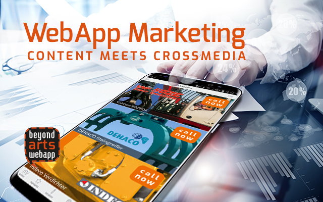 WebApp cross-media marketing