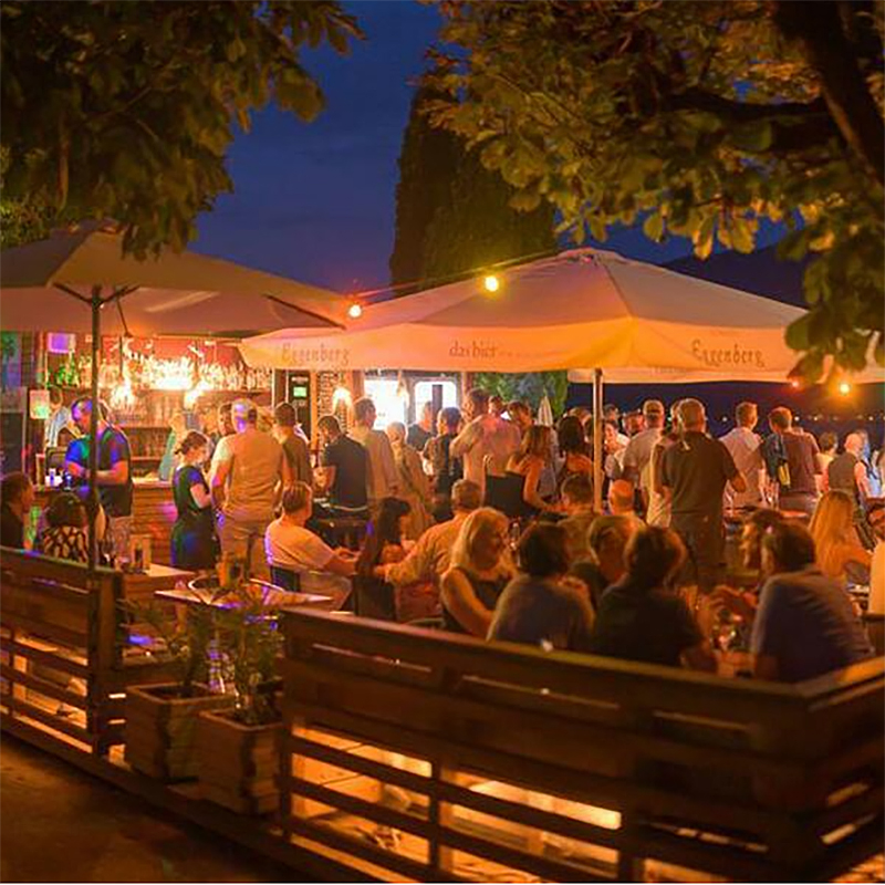 Die Strandung - Beachbar am Traunsee