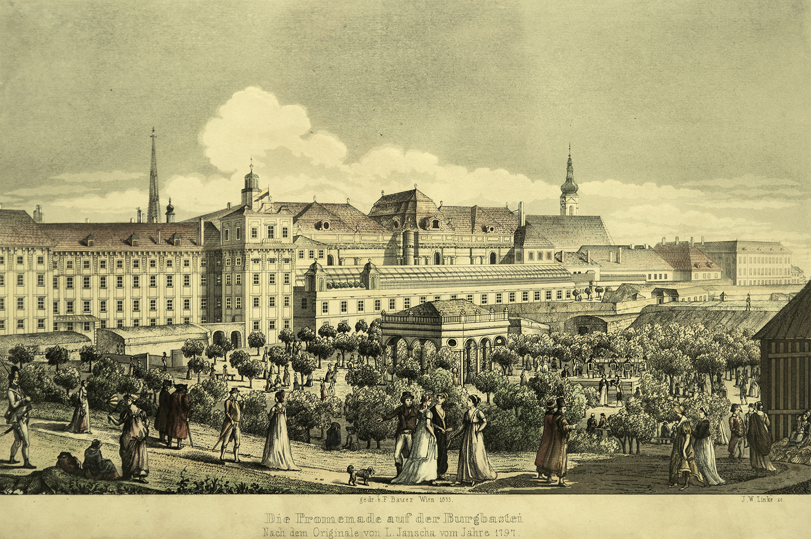 Burggarten alte Ansicht