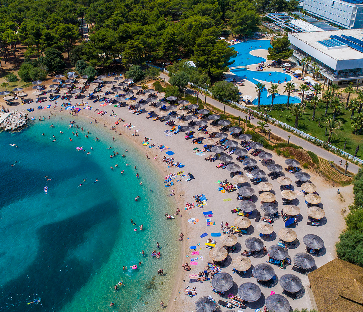 Der Hotelstrand
