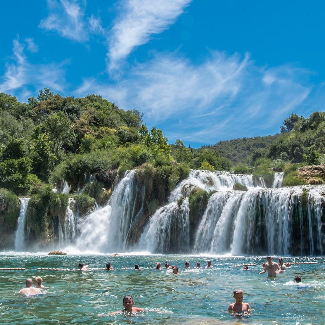 Die KRKA Wasserfälle