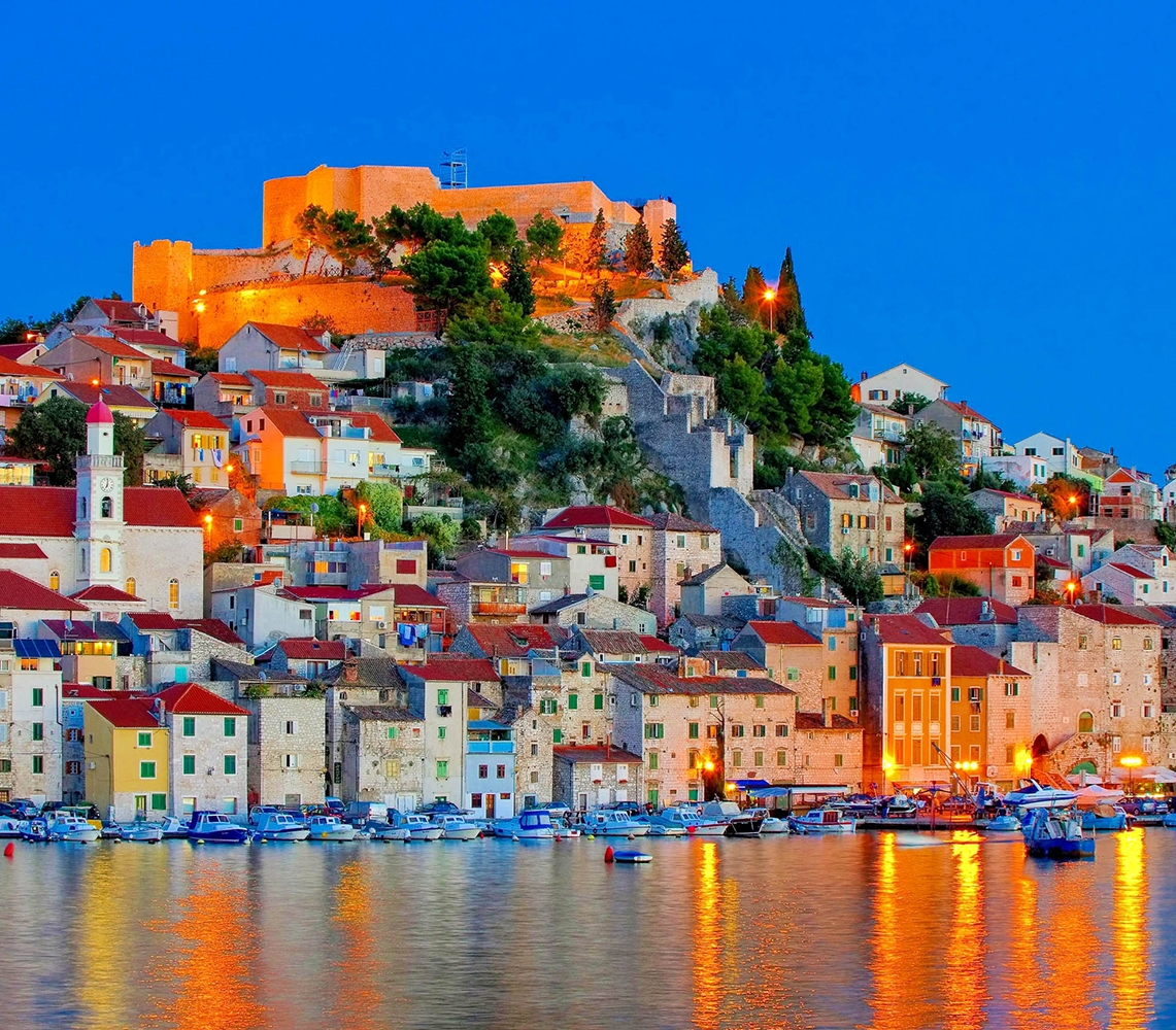 Die Stadt Šibenik
