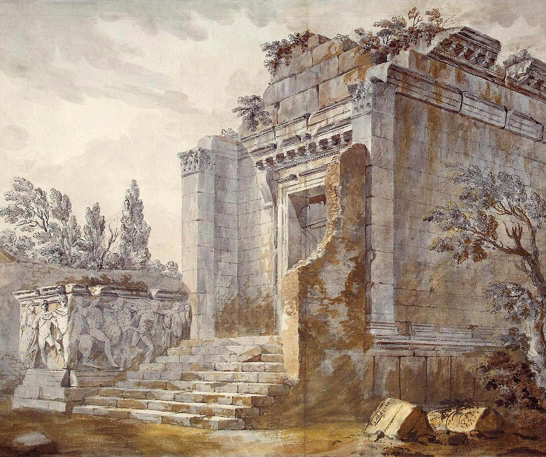 Tempel des Jupiter 1757