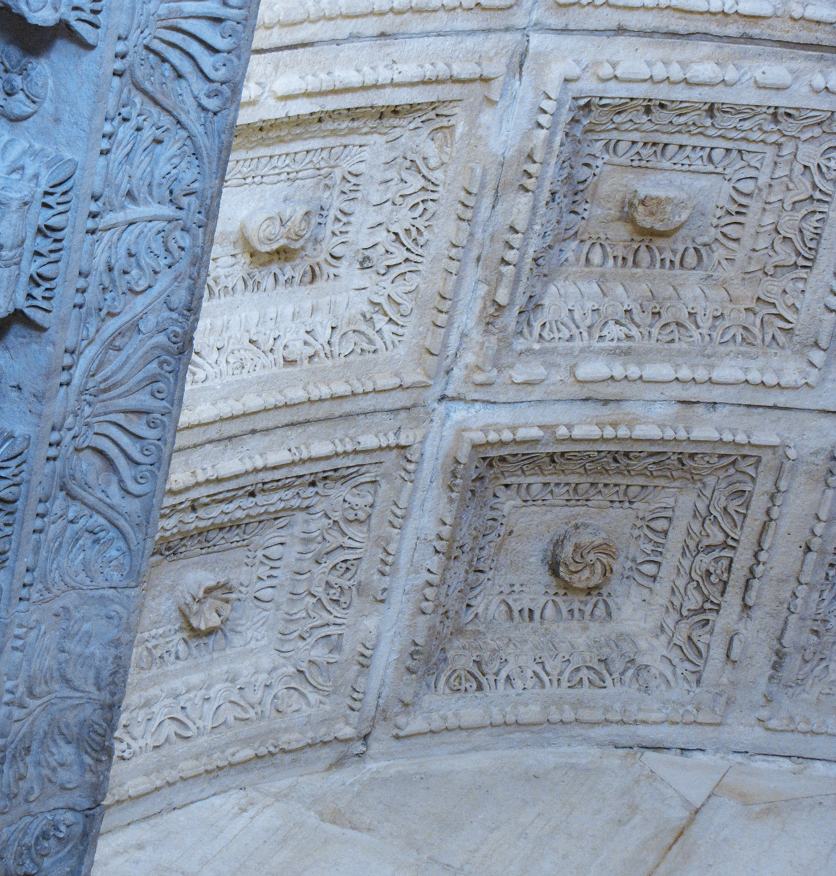 Architektur Ornamente des Tempels