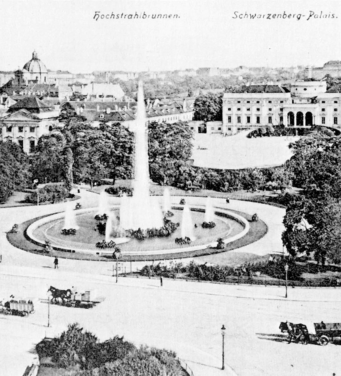 End point: fountain