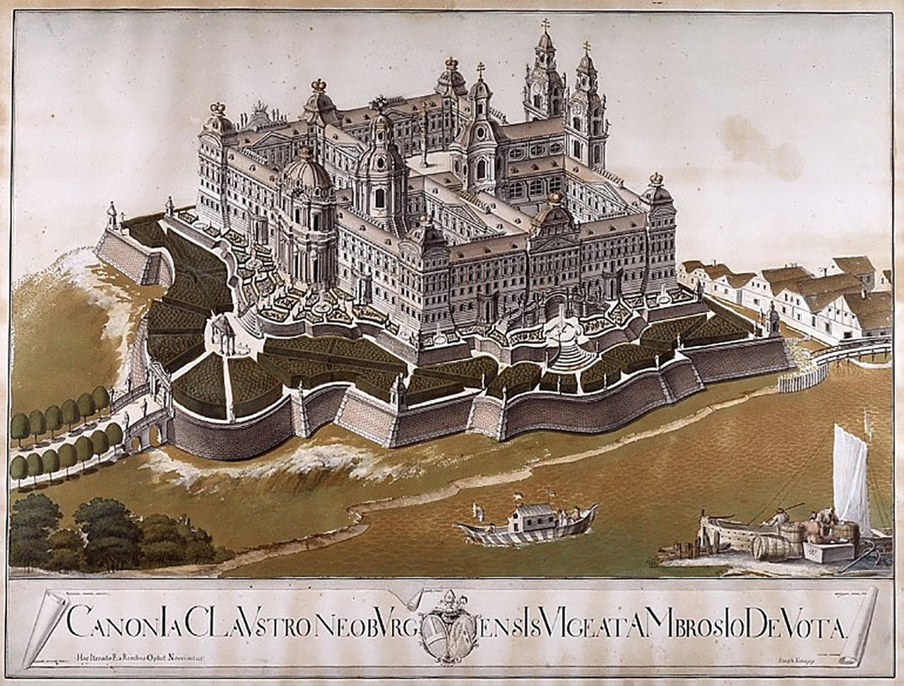 The Baroque monastic residence