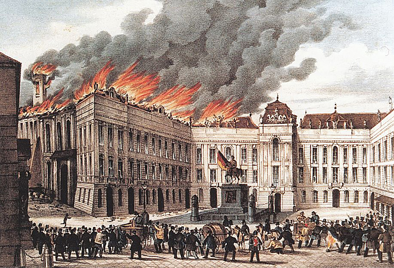 Fire at Augustinian Wing (1848)