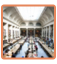 View of the library